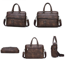 Load image into Gallery viewer, Men&#39;s Leather Briefcase - Mr.YouWho