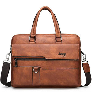 Men's Leather Briefcase - Mr.YouWho