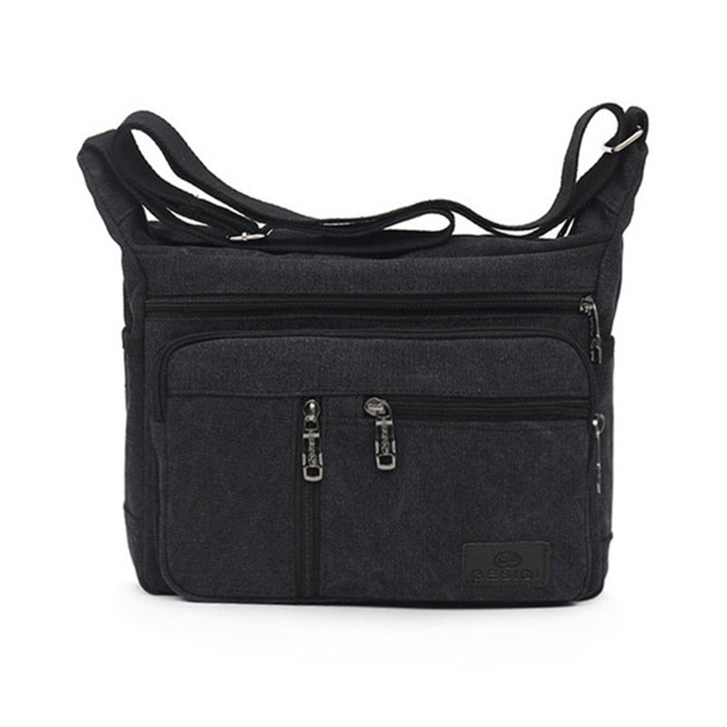 Canvas Crossbody Shoulder Bag - Mr.YouWho