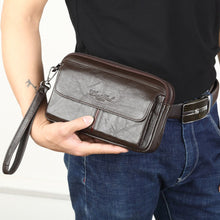 Load image into Gallery viewer, Genuine Leather Hand Clutch Bag - Mr.YouWho