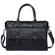 Load image into Gallery viewer, Black Leather Luxury Briefcase - Mr.YouWho