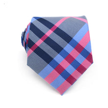 Load image into Gallery viewer, Luxury Pink Floral Silk Neck Jacquard Woven Ties - Mr.YouWho