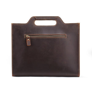 Men's Leather Business Handbag - Mr.YouWho
