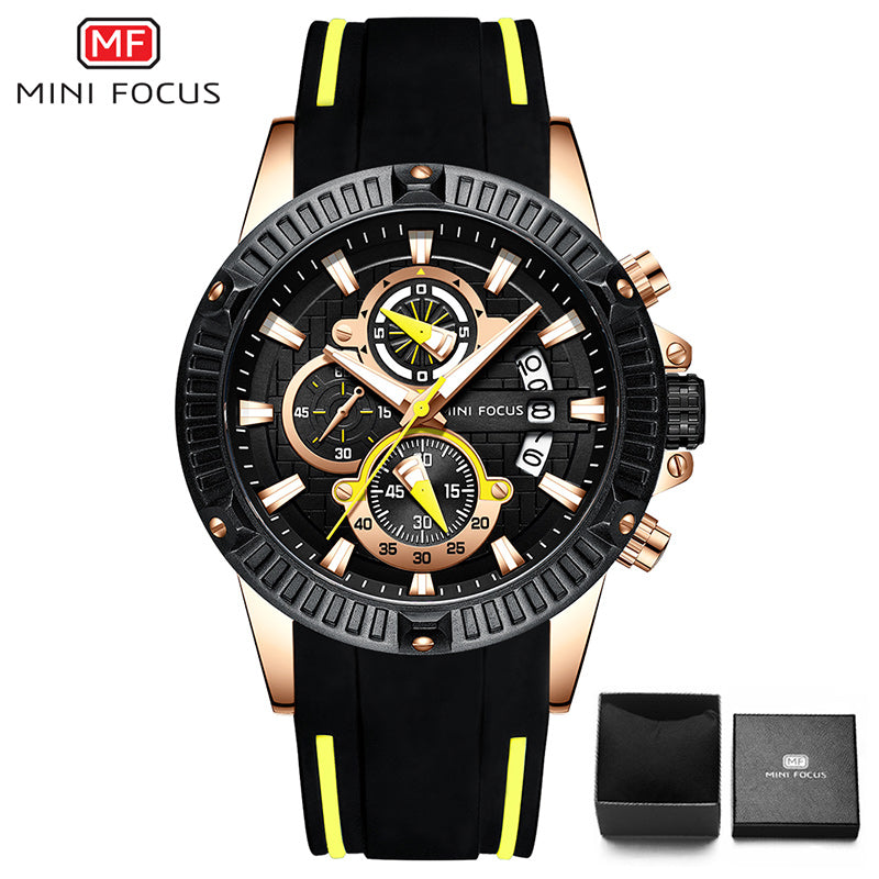 Mini Focus Men's Fashion Stylish Quartz Wristwatch - Mr.YouWho