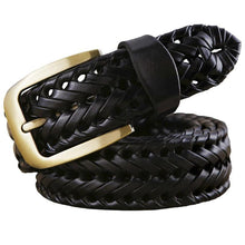Load image into Gallery viewer, Luxury Fashion Braided Leather Belt - Mr.YouWho