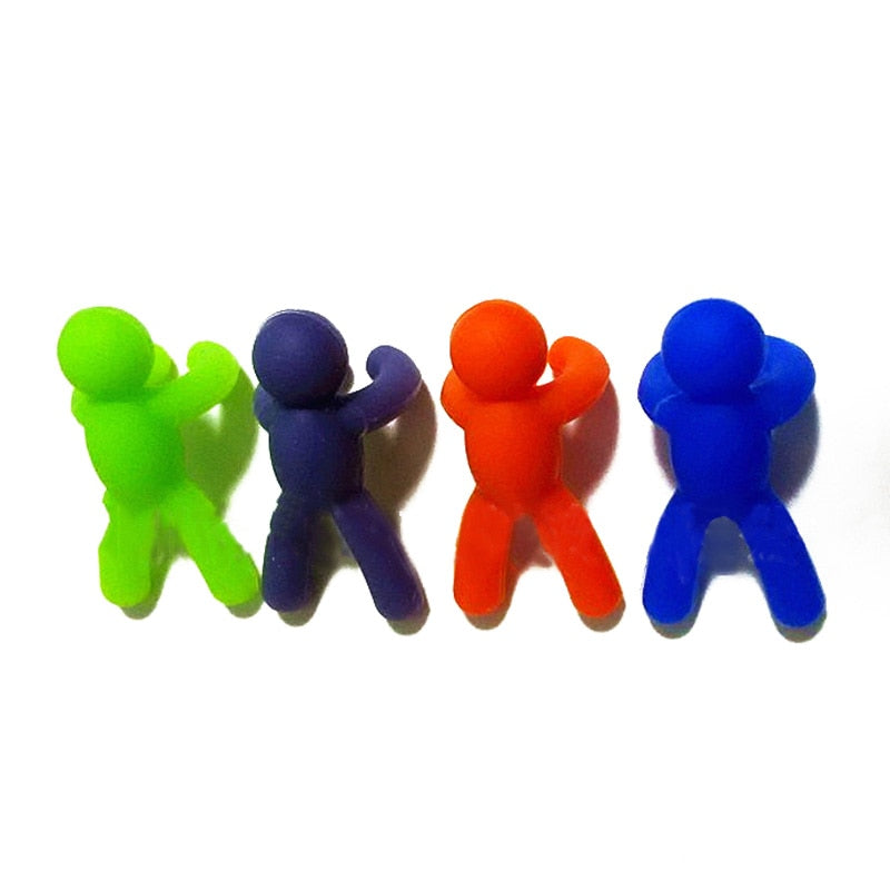 Drinking Buddy Wine Bottle Stopper and Wine Glass Markers 6 Piece