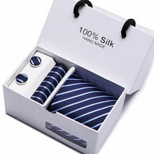 Load image into Gallery viewer, Luxury Jacquard Silk Woven Neck Tie Set - Mr.YouWho