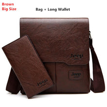Load image into Gallery viewer, Men&#39;s Leather Shoulder Bag &amp; Leather Card Wallet - Mr.YouWho