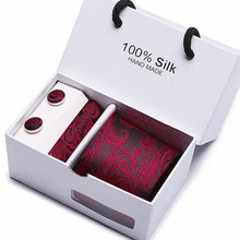 Load image into Gallery viewer, Luxury Jacquard Silk Woven Neck Tie Set - Mr.YouWho