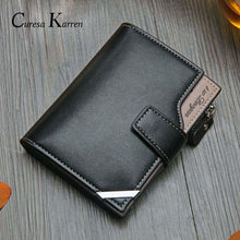 Load image into Gallery viewer, Luxury Leather Men&#39;s wallet in Black or Brown - Mr.YouWho