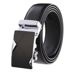 Luxury Leather Belt Automatic Clasp - Mr.YouWho