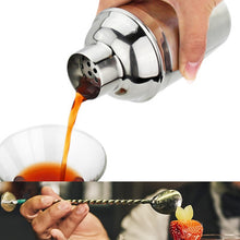 Load image into Gallery viewer, Mr.YouWho 550ml/750ml Stainless Steel Cocktail Making Set with Wooden Display Stand