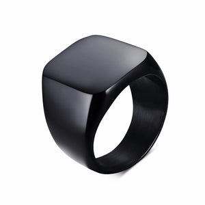 Men's Square Shaped Classic Ring - Mr.YouWho