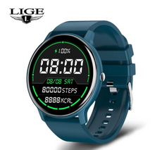 Load image into Gallery viewer, LIGE 2023 Full-Touch Smart Watch: IP67, Fitness Features, Android &amp; iOS Compatible