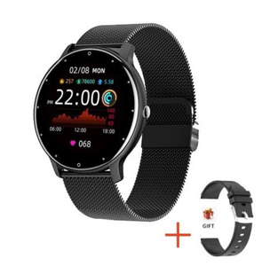 LIGE 2023 Full-Touch Smart Watch: IP67, Fitness Features, Android & iOS Compatible