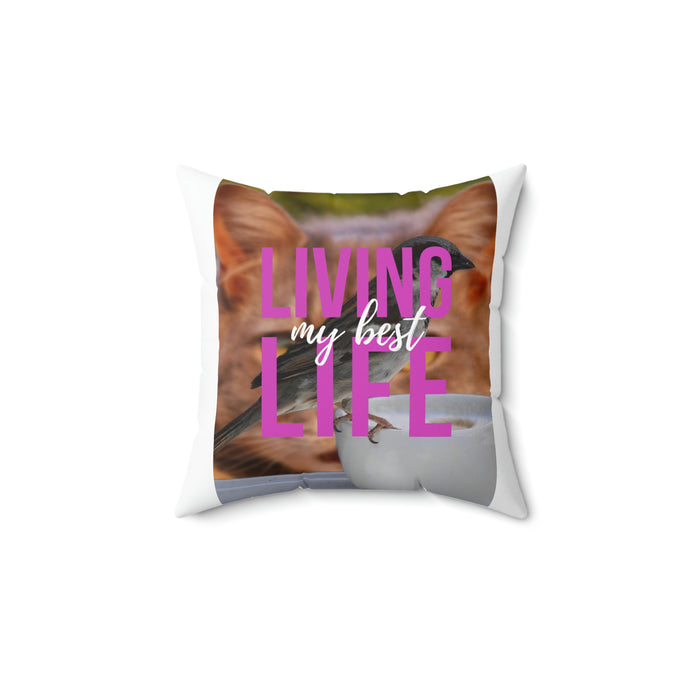Funny Quote Pillow with Animals